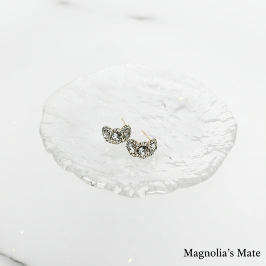 クレセントビジューピアス【予約商品】