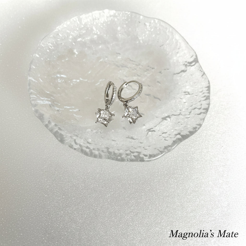 クリスタルピアス【在庫限り】