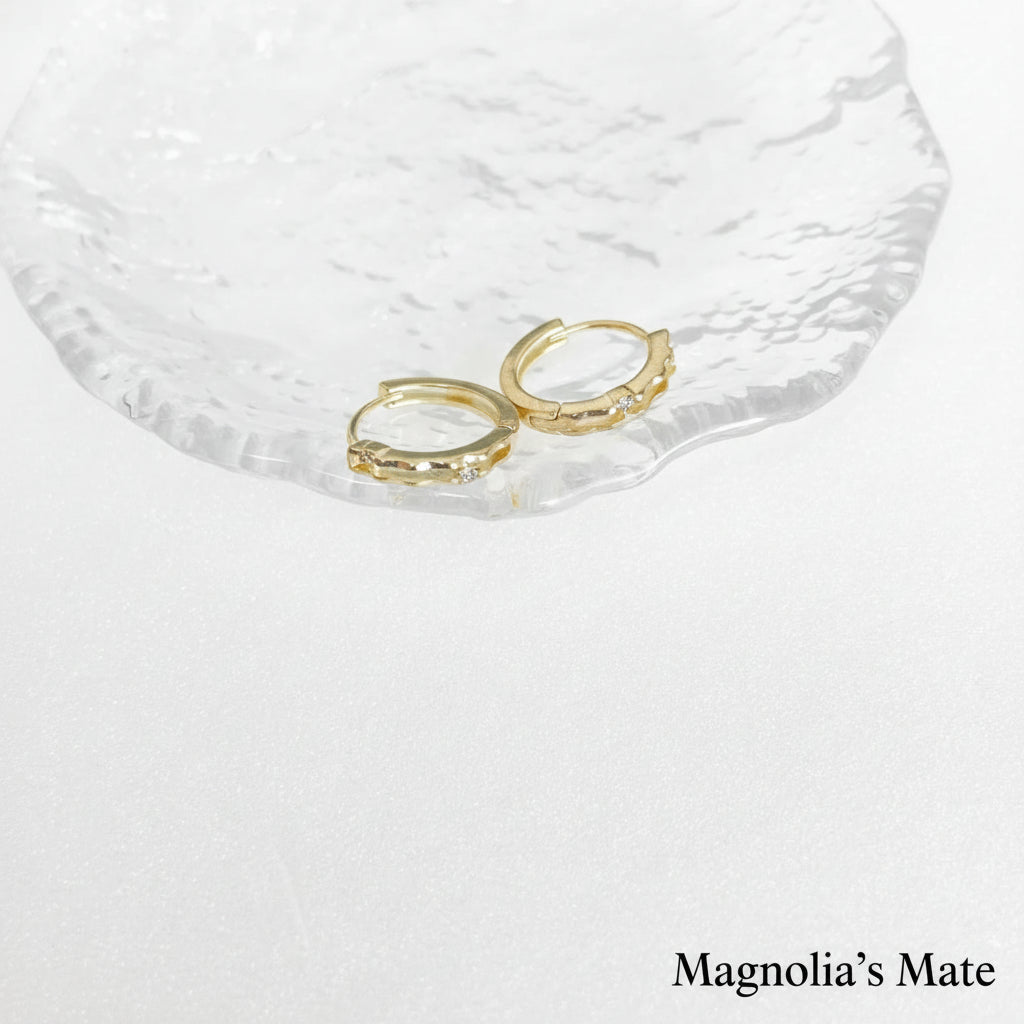 ゴールドフープピアス【在庫限り】