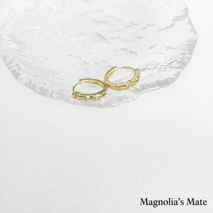 ゴールドフープピアス【在庫限り】
