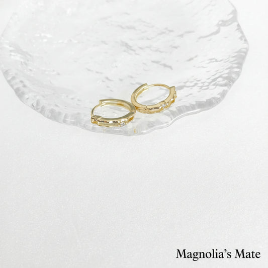 ゴールドフープピアス【在庫限り】