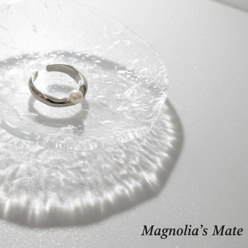シルバーパールリング【在庫限り】
