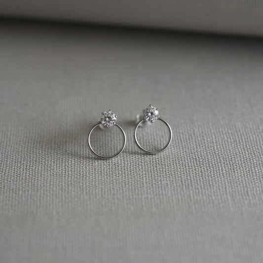 スノーサークル ピアス【予約商品】