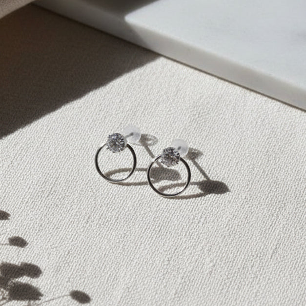 スノーサークル ピアス【予約商品】