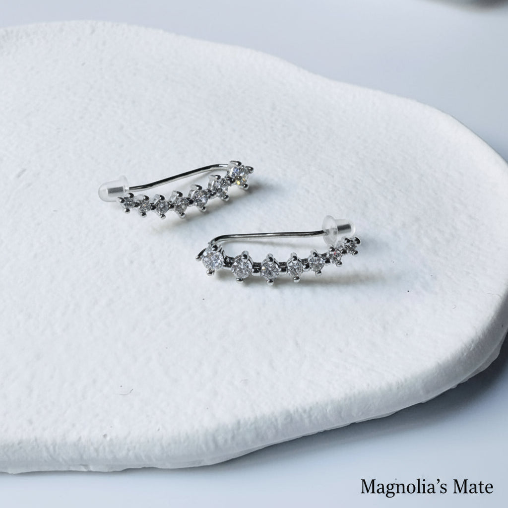 Shine Line Earrings [Pre-order item]