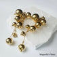Champagne Bubble Earrings Gold/Silver [Outlet Item]