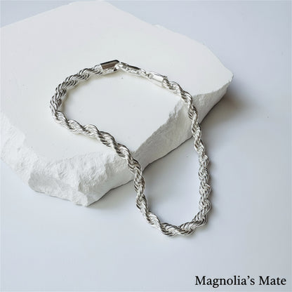 Rope Chain Bracelet Silver/Gold [Fast Shipping]