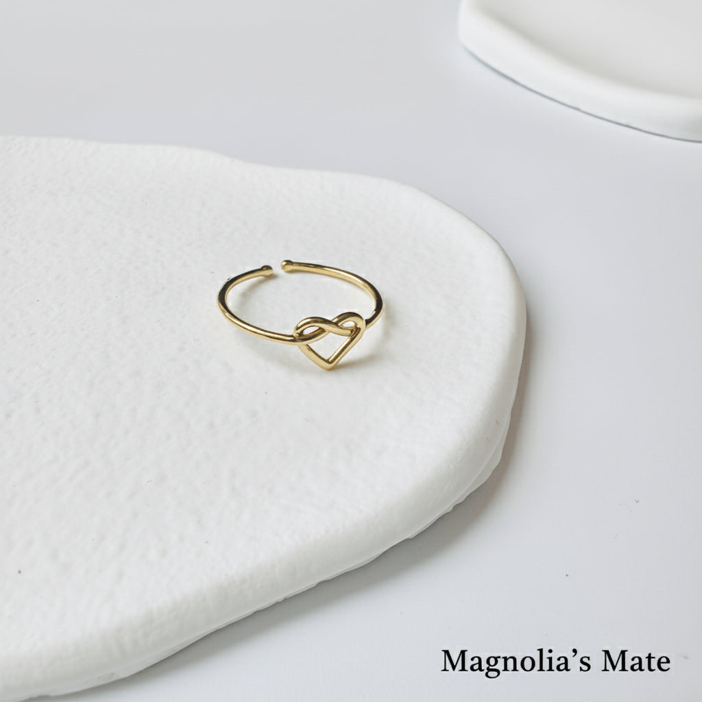 Infinity Heart Ring Gold/Silver [Fast Shipping]