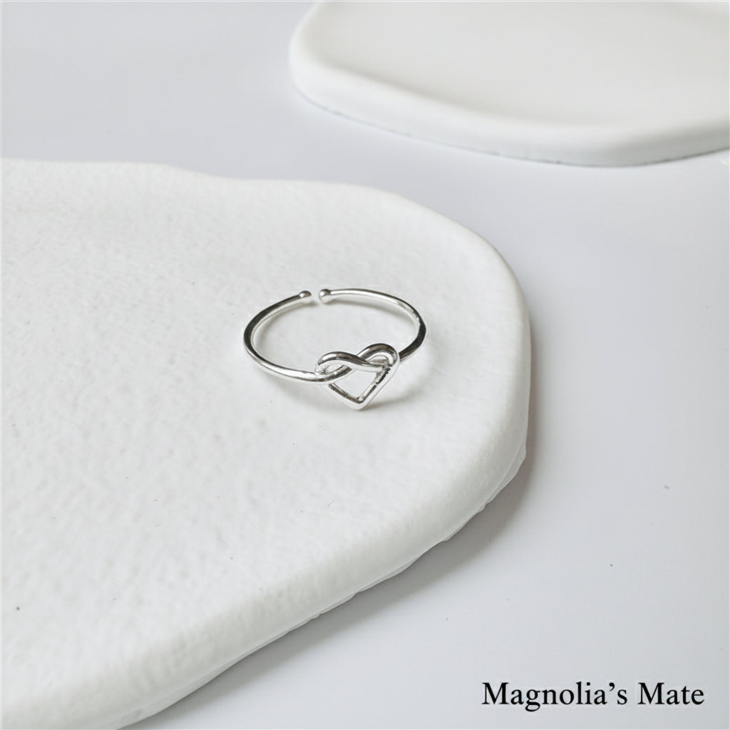 Infinity Heart Ring Gold/Silver [Fast Shipping]