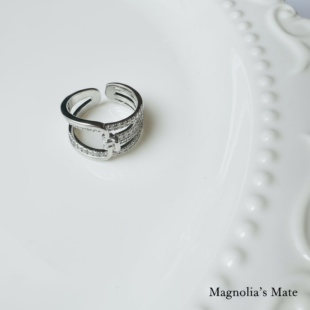 Zirconia Ring Gold [Fast Shipping]