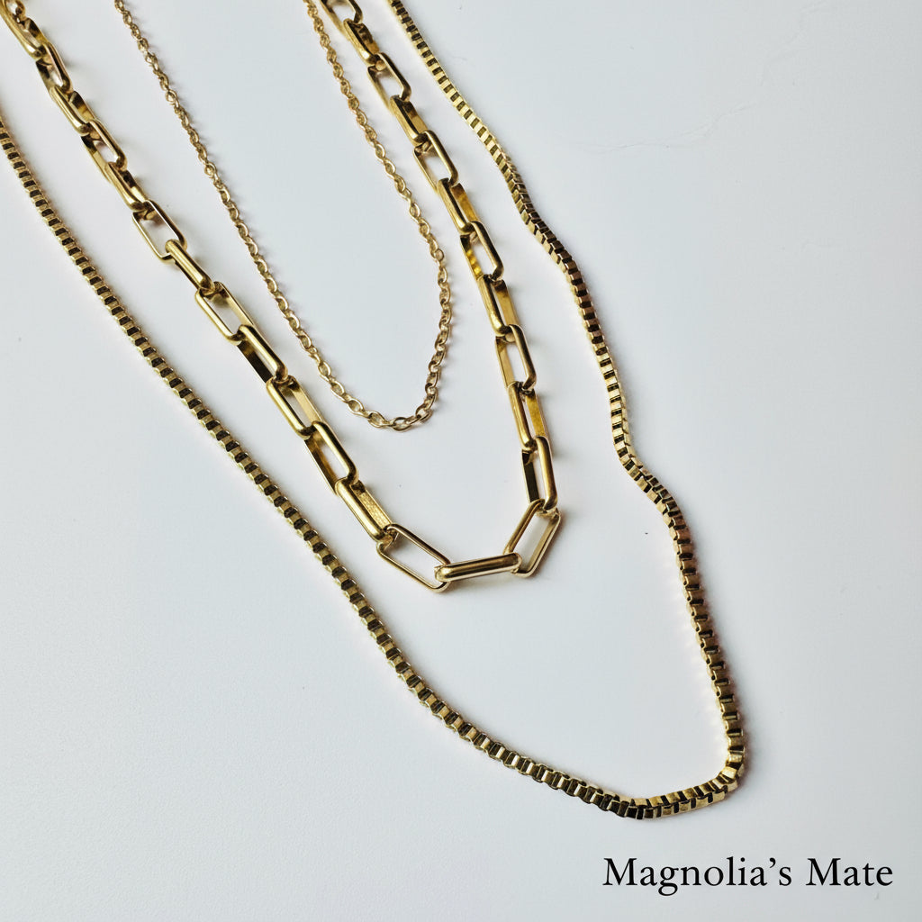 3-Layer Necklace Gold [Fast Shipping]