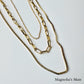 3-Layer Necklace Gold [Fast Shipping]