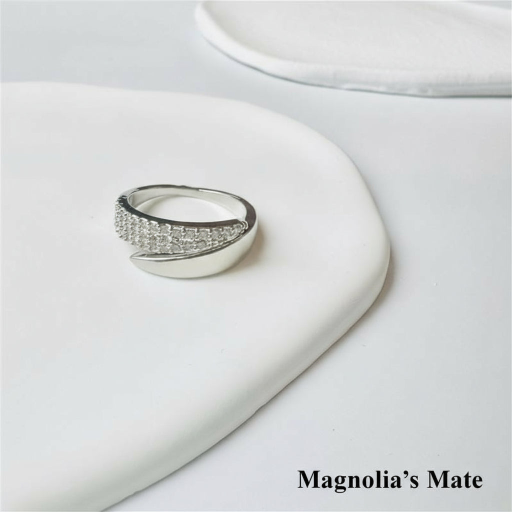 Crystal Arch Ring Gold [Fast Shipping]