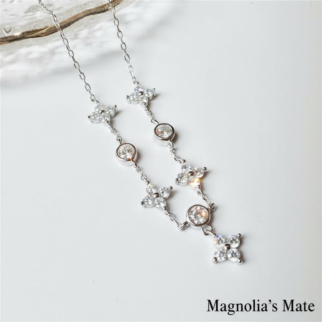 Flower Sterling Bracelet Gold/Silver [Fast Shipping]