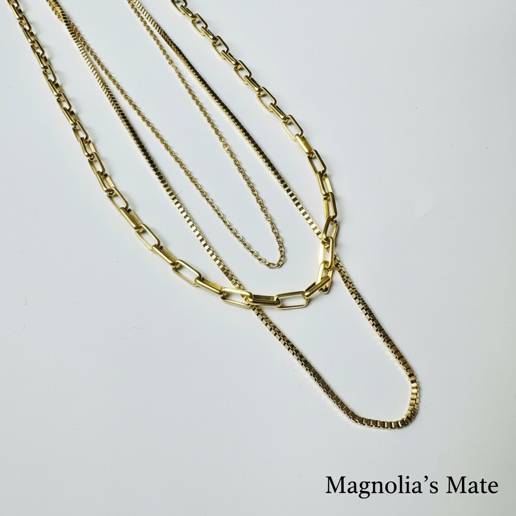 3-Layer Necklace Gold [Fast Shipping]