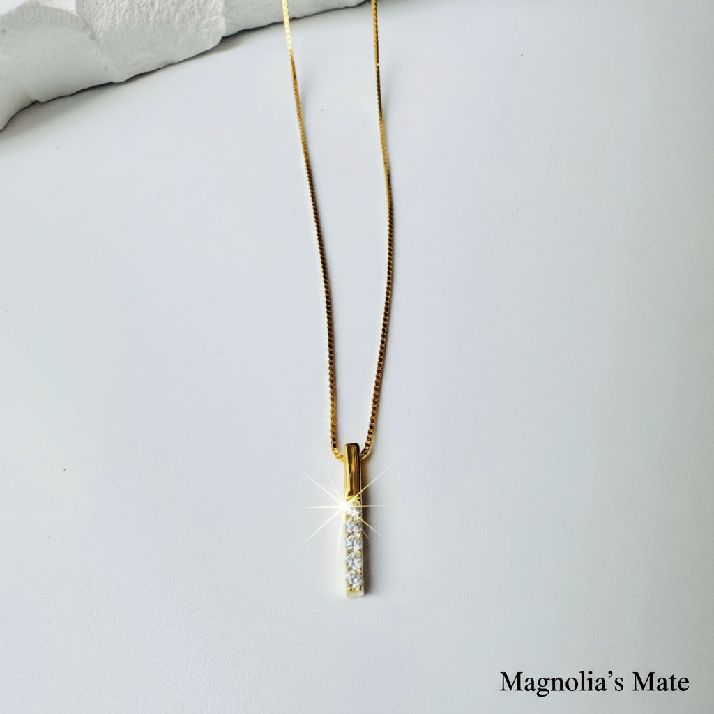 Minimal Bar Necklace Gold/Rose Gold/Silver [Fast Shipping]