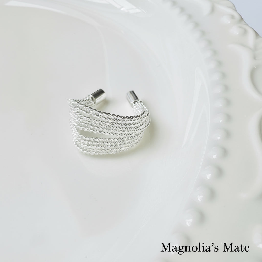 Silver Confluence Ring [Fast Shipping]