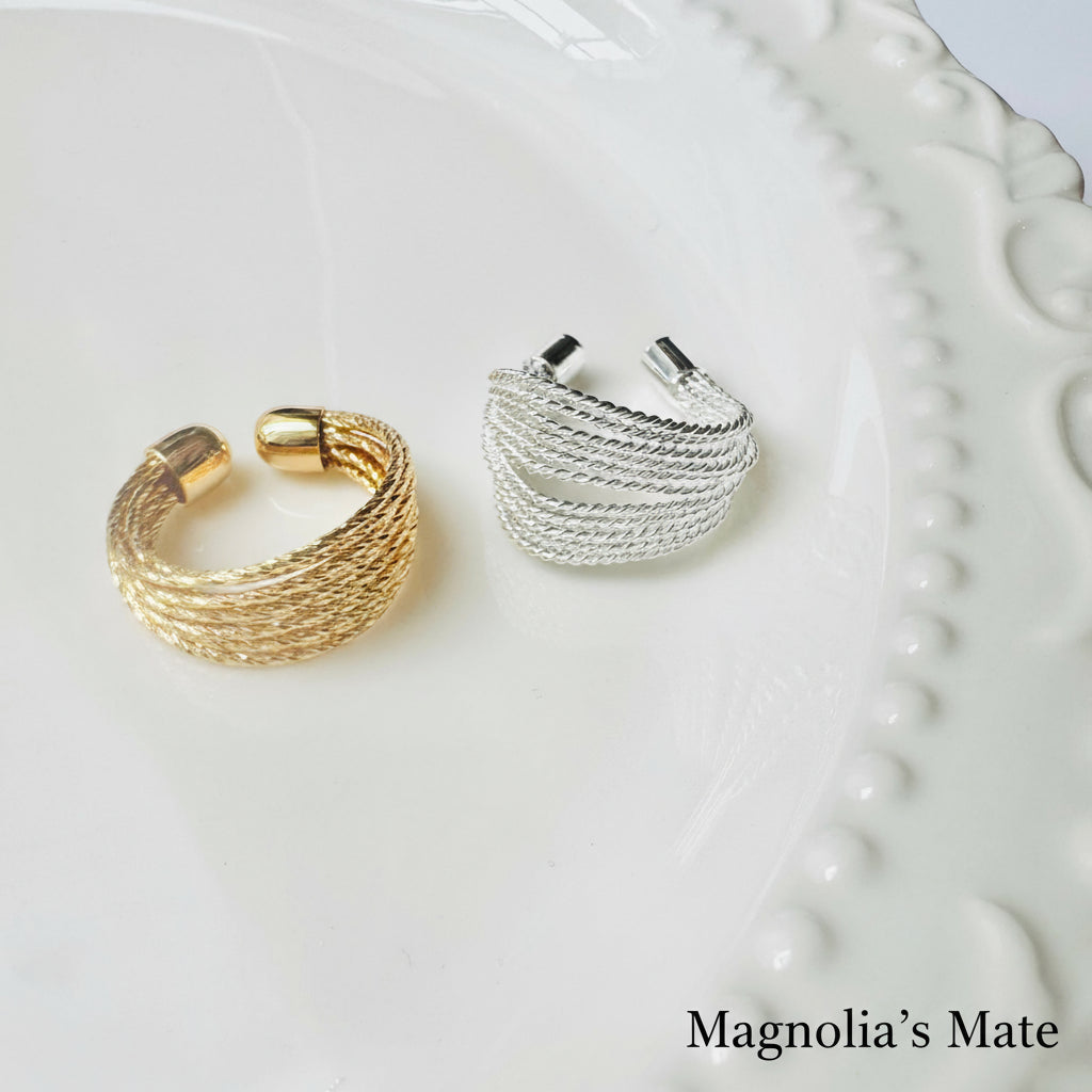 Silver Confluence Ring [Fast Shipping]