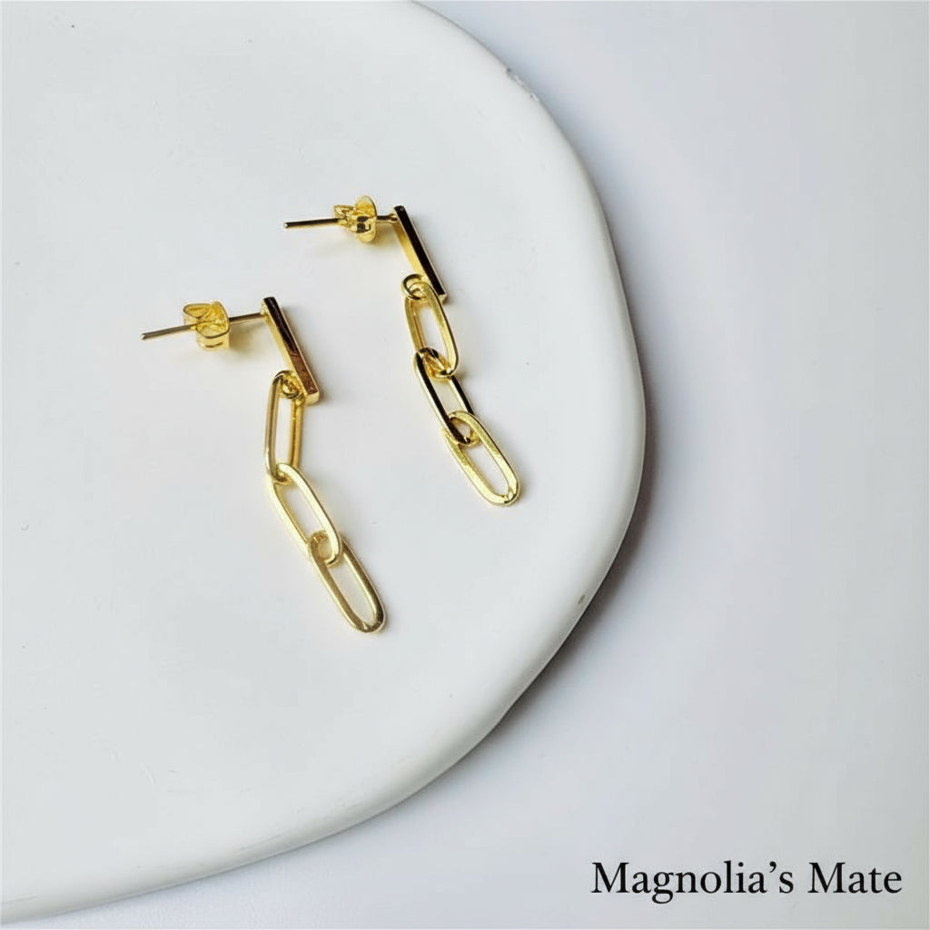 Long chain earrings Gold/Silver [Fast delivery]