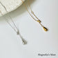 Teardrop Y-shaped necklace Gold/Silver [Fast delivery]