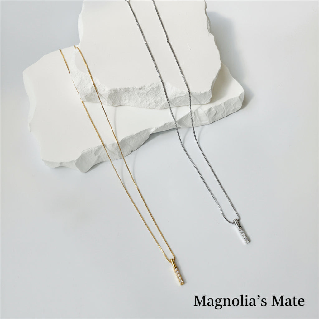 Minimal Bar Necklace Gold/Rose Gold/Silver [Fast Shipping]