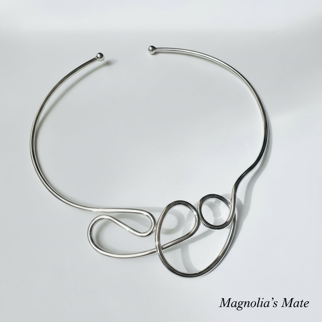 アートウェーブチョーカー ゴールド/シルバー 【スピード配送