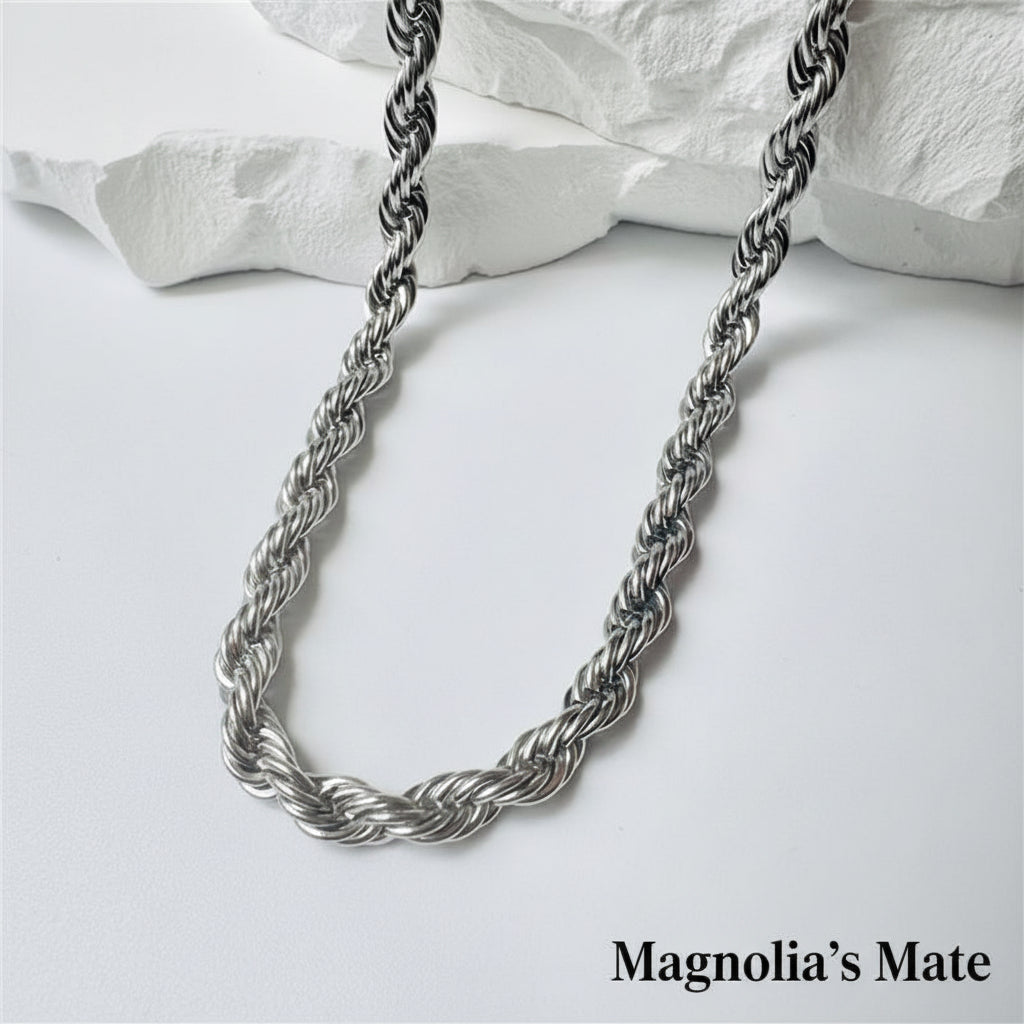 スパイラルチェーン ネックレス 2色 【予約商品】 – Magnolia's Mate
