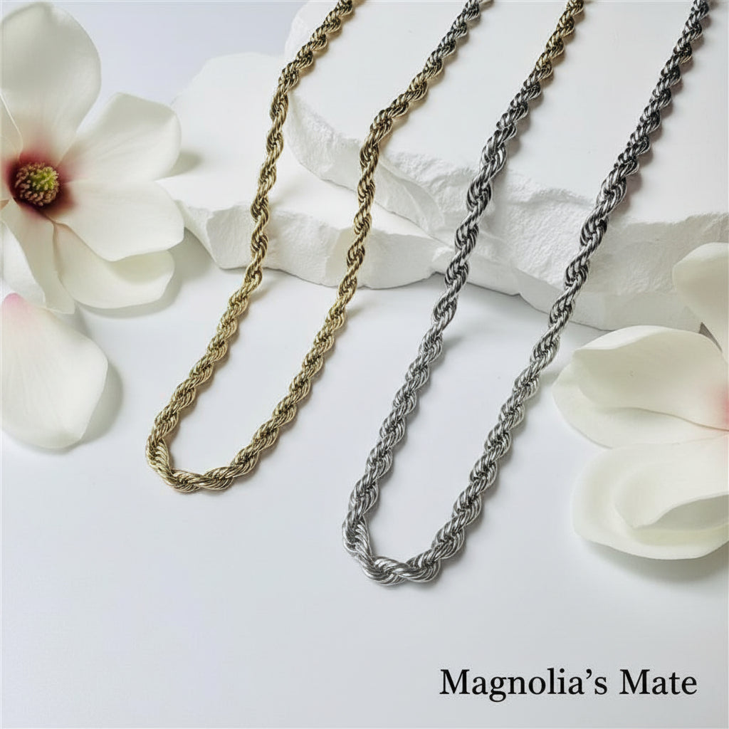 Spiral Chain Necklace 3 Colors [Fast Shipping]