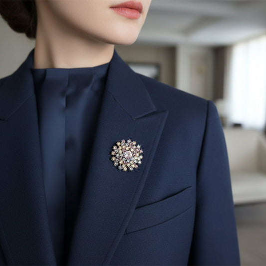 フローラルクラシックブローチ【予約商品】