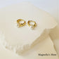 Petite pearl earrings gold/silver [Fast delivery]