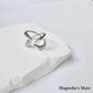 Symmetrical Cross Ring Silver/Gold [Fast Shipping]