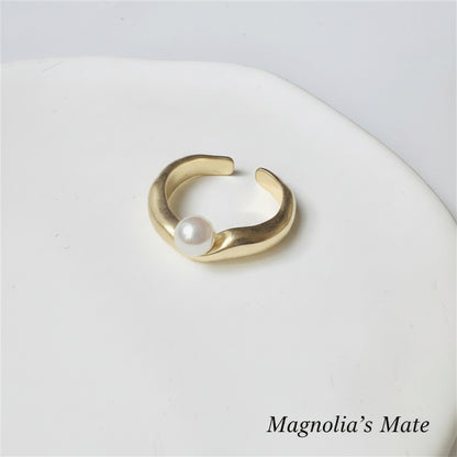 Mermaid Pearl Ring Gold/Silver [Fast Shipping]