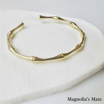 バンブーバングル　ゴールド・シルバー【スピード配送】