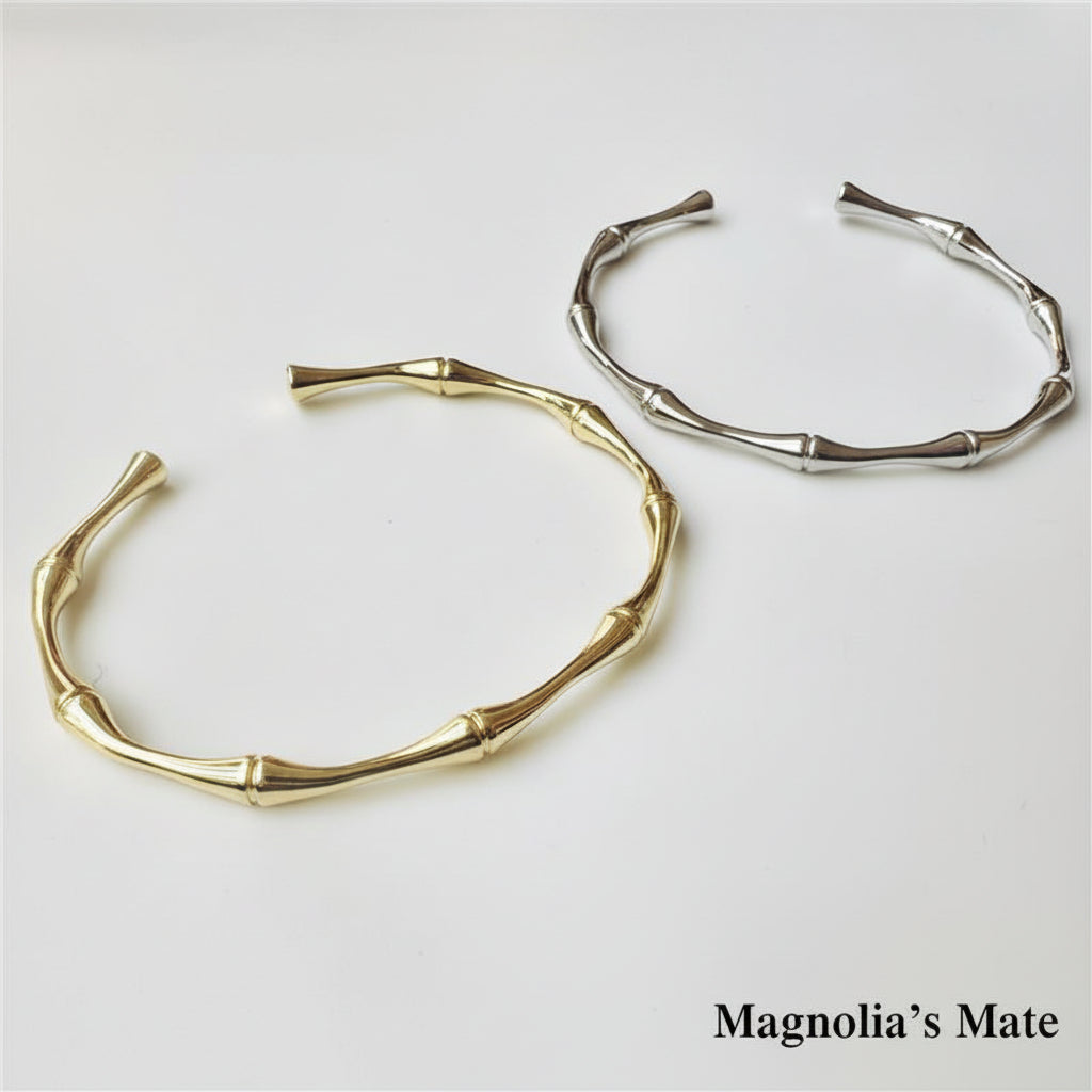 バンブーバングル　ゴールド・シルバー【スピード配送】