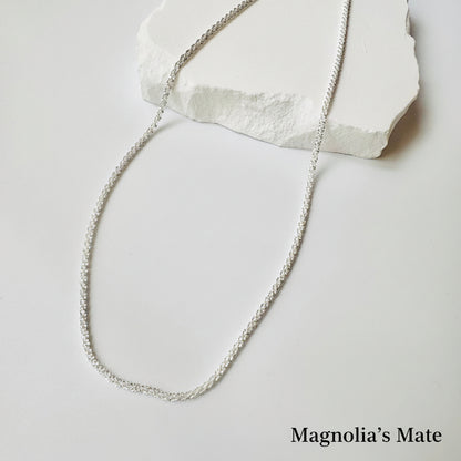 スパークルチェーン　ネックレス　 【スピード配送】