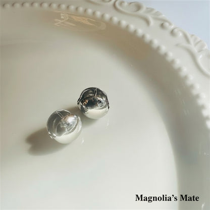 Elegant Ball Earrings Silver/Gold [Fast Shipping]