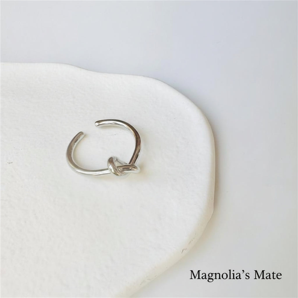 Knot Ring Gold/Silver [Fast Shipping]