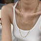 Double Glow Necklace Silver/Gold [Outlet Item]