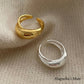 Cross Drop Form Ring Gold/Silver [Fast Shipping]
