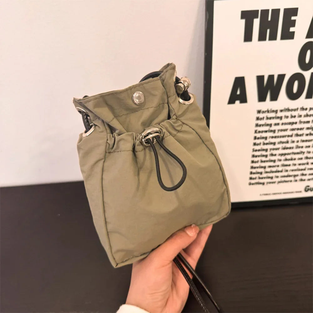 ミニドローストリングショルダーバッグ【予約商品】