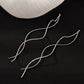 Elegant Wave Earrings Gold/Silver [Pre-order Item]