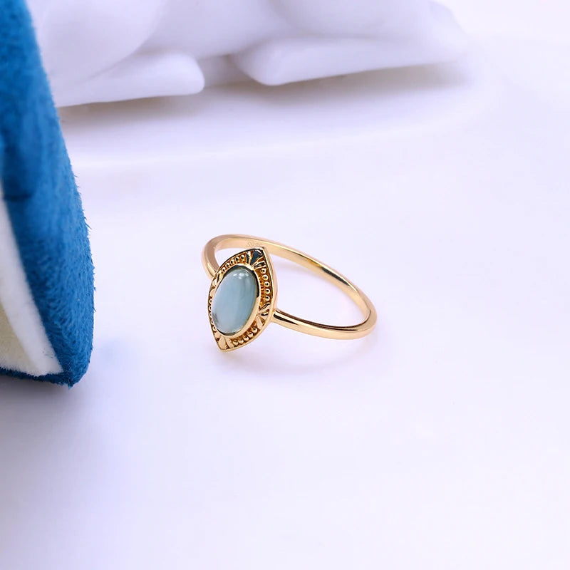Antique oval stone ring [Pre-order item]