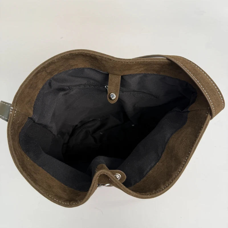 スエードタッチ・ワンハンドルトート 4色【予約商品】