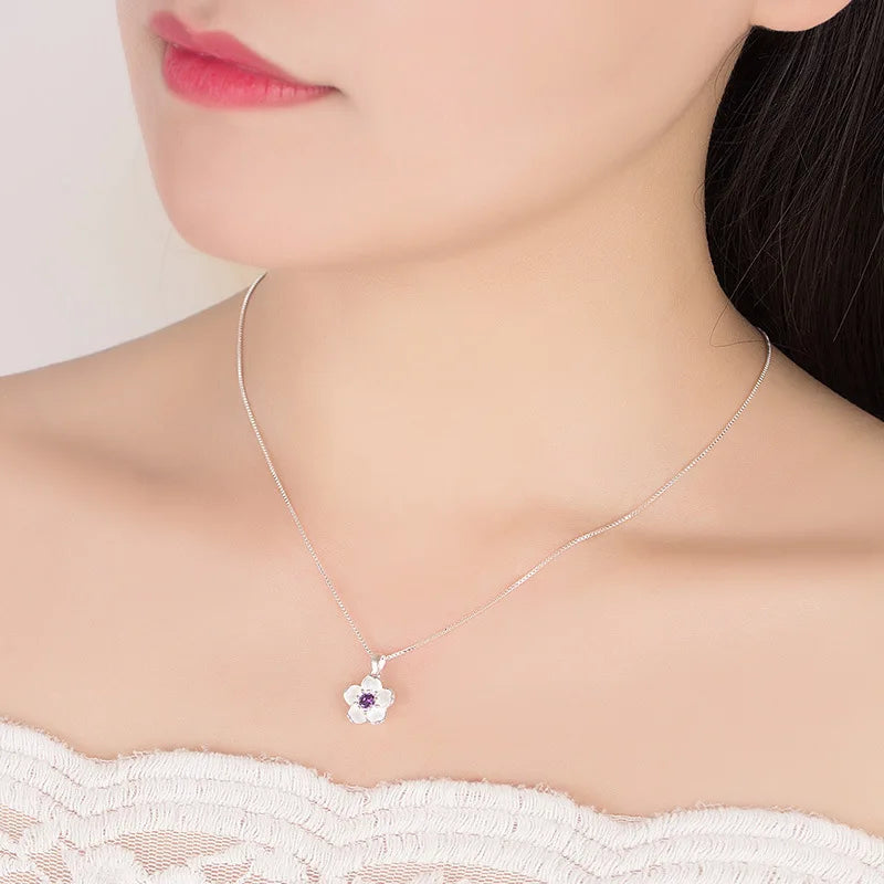 Sakura Jewelry Necklace and Earrings Set [Pre-order Item]