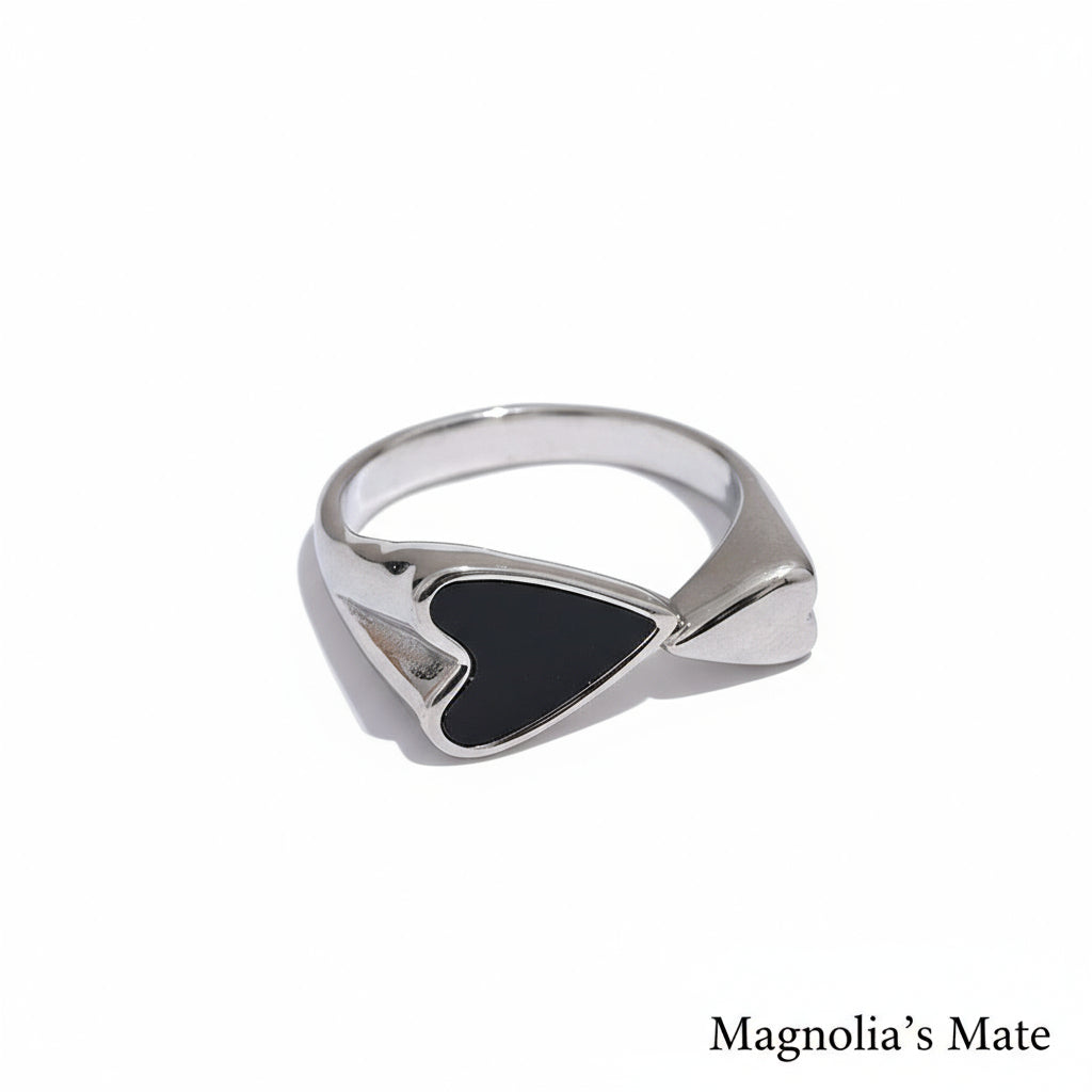 Double Heart Ring Gold/Silver [Fast Shipping]