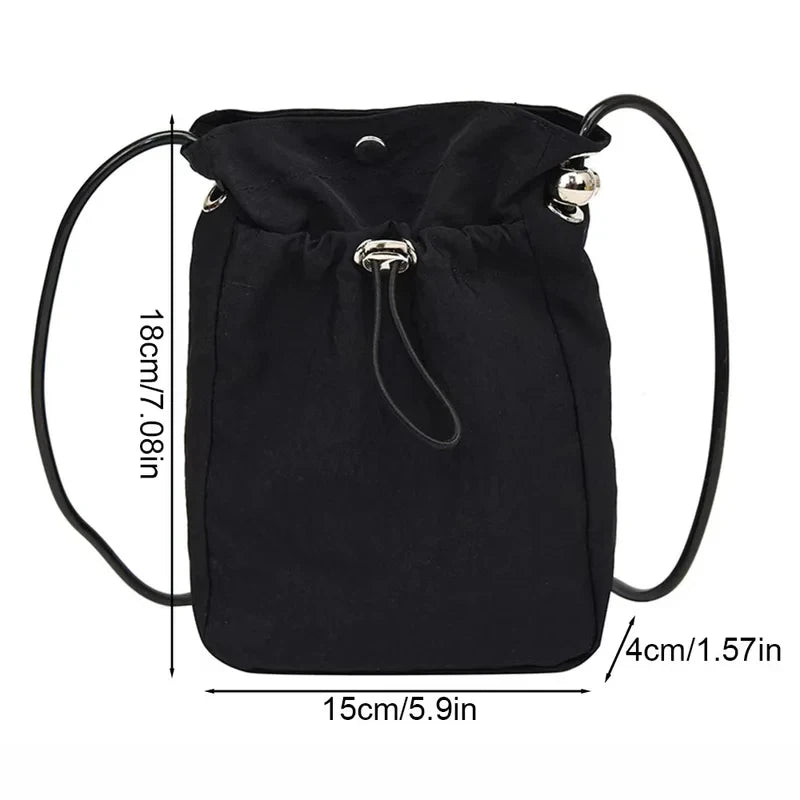 ミニドローストリングショルダーバッグ【予約商品】