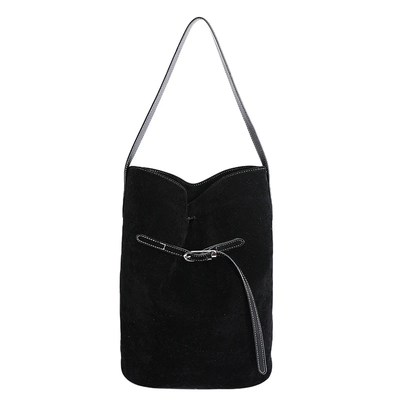 スエードタッチ・ワンハンドルトート 4色【予約商品】