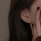 Silver Spark Earrings [Pre-order item]