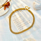 Herringbone Chain Necklace Gold [Pre-order Item]