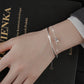 Slim Design Silver Band Bracelet Silver [Pre-order Item]